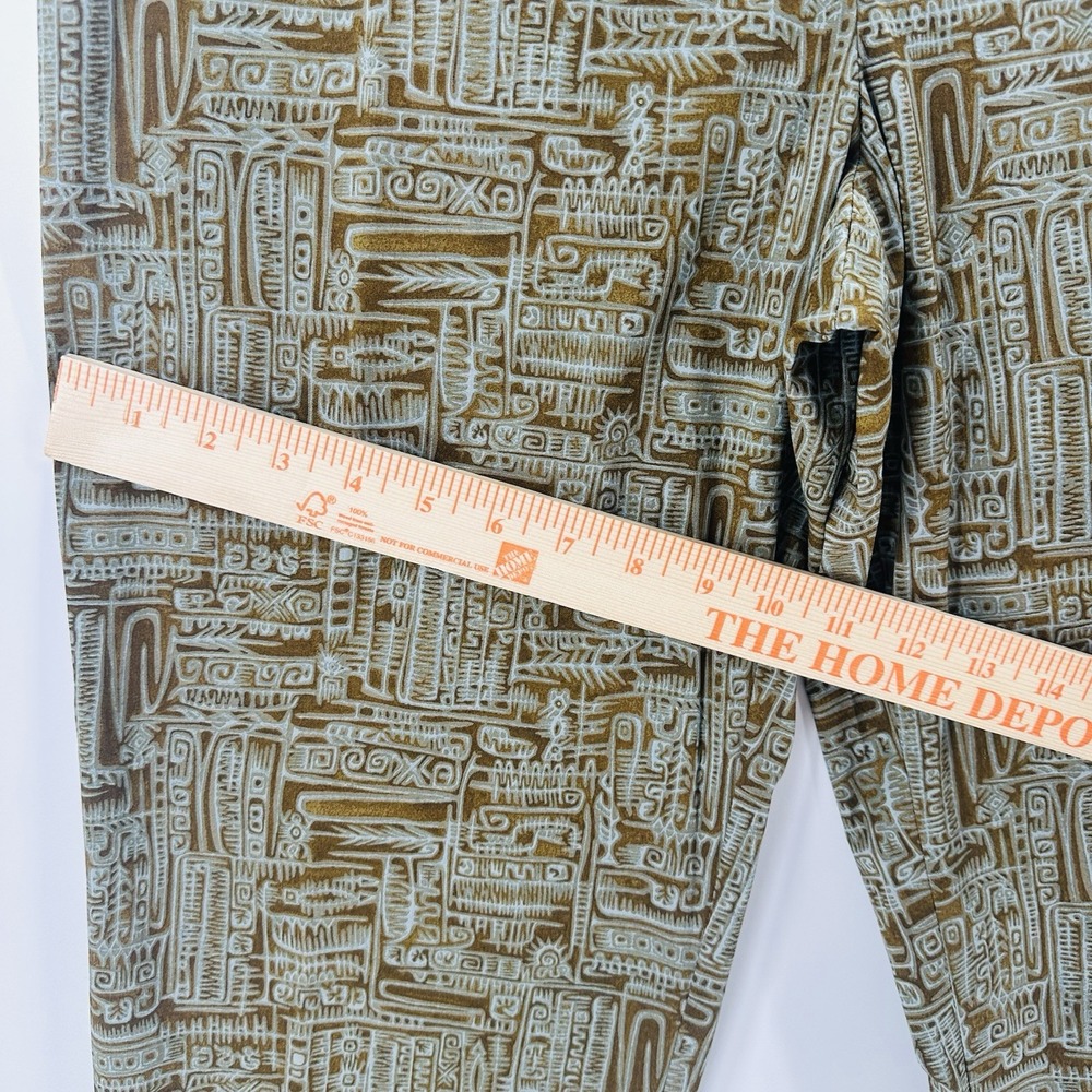 Peruvian Connection Java Pants M Pull On Elastic … - image 5